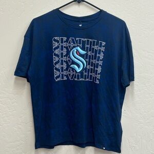 Fanatics Blue Graphic Tee